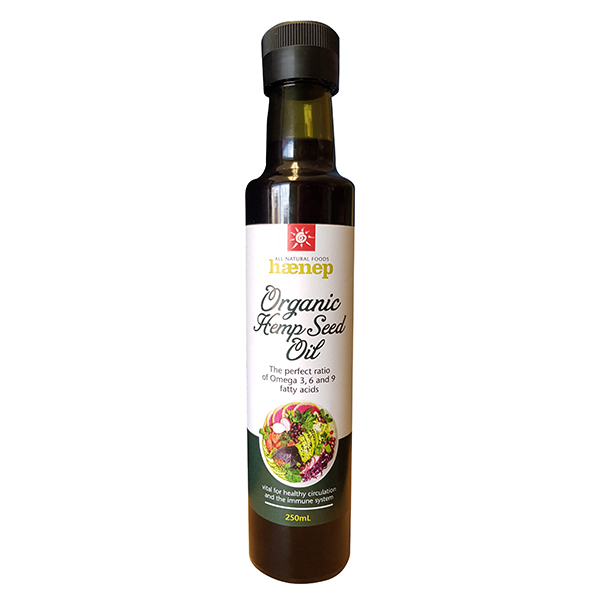Organic Hemp Seed Oil Organic Hemp Seed Oil