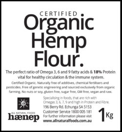 Organic Hemp Flour Organic Hemp Flour